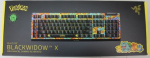 Arvuti klaviatuur Razer SALE OUT. SALE OUT. BlackWidow V4 X | Mechanical Gaming Keyboard | Wired | US | Green Mechanical Switches | Pok&eacute;mon Edition | DEMO