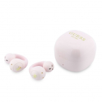 Juhtmevabad k&otilde;rvaklapid Guess Mini Classic Logo OWS Wireless Earphones Pink
