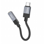 Kaabel Hoco Adapter AUX USB C to Jack 3,5 mm Hoco UPA32C UPA32C black