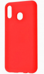 Tagakaaned Evelatus Samsung A20E Nano Silicone Case Soft Touch TPU Red