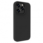 Tagakaaned Evelatus Apple iPhone 15 Pro Max Premium Magsafe Soft Touch Silicone Case Black