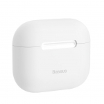 Korpus k&otilde;rvaklappidele Baseus Apple Airpods 3 Super Thin Silicone Case White