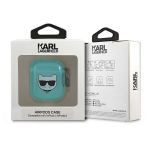 Tagakaaned Karl Lagerfeld  Karl Lagerfeld Choupette Case for AirPods 1/2 - Blue