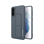 Tagakaaned Wozinsky  Wozinsky Kickstand Case silicone case with stand Samsung Galaxy S21+ 5G navy blue