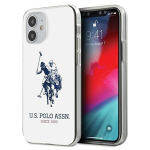 Tagakaaned U.S. Polo PU US Polo USHCP12STPUHRWH iPhone 12 mini 5,4" biały/white Shiny Big Logo