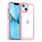 Tagakaaned Hurtel - Outer Space Case iPhone 14 Plus hard cover with a gel frame pink