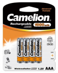 Muu arvutitarvik Camelion AAA/HR03, 1000 mAh, Rechargeable Batteries Ni-MH, 4 pc(s)