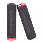 Jalgratta tarvik Rockbros  Rockbros BT1001BKRD sponge bicycle handlebar grips - black and red