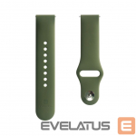 Rihm Evelatus Evelatus 20mm Silicone Loop Watch Straps (S/M 110mm) Olive