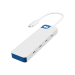 Juhtmevabad k&otilde;rvaklapid HYPER Drive Flex 4 Port USB-C Hub, Blue |