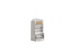 &Uuml;leminek Lanberg  | RJ45 CAT.6 FTP Plug 8P8C PASS Through Type, 100 pcs | PLS-6000EZ | Transparent