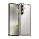 Muud kaubad Hurtel  Outer Space Case with Gel Frame for Samsung Galaxy S25+ - Clear Black