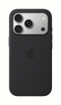 Tagakaaned Apple MGFK4ZM/A iPhone 17 Pro Silicone Case with MagSafe, Black