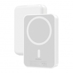 V&auml;line aku Dudao Dudao K26 Power Bank 10000mAh 20W USB-A / USB-C / MagSafe - White