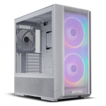 Arvuti korpus Lian Li  Case||LANCOOL 216RW WHITE|MidiTower|Case product features Transparent panel|ATX|EATX|MicroATX|MiniITX|Colour White|G99.LAN216RW.00