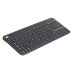 Arvuti klaviatuur Logitech  Logitech K400 Plus Keyboard with Trackpad  Wireless  NL  380 g  USB port  Black