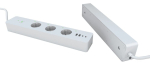 Teine toode woox  Viedais pagarinatajs  3680W  energijas merisana  USB A + USB C  TUYA / Smart Life  WOOX