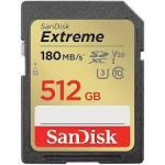 Andmekandjad SanDisk  SanDisk SDXC 512GB Extreme UHS-I U3 V30 180/130 MB/s