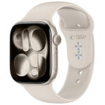 Muu Tech-Protect Tech-Protect Silicone Strap for Apple Watch 44 / 45 / 46 / 49 mm - Beige