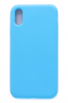 Tagakaaned Evelatus Apple iPhone XR Premium Soft Touch Silicone Case Sky Blue