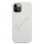 Tagakaaned Guess Apple iPhone 12/12 Pro 6.1 Vintage Case Cream