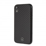 Tagakaaned Mercedes-Benz Apple iPhone XR Hard Case Real Carbon Fiber Black