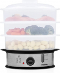 Muud v&auml;ikesed kodumasinad Tristar  Food Steamer VS-3914 Silver, 1200 W, Capacity 11 L, Number of baskets 3