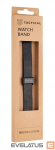 Rihm Tactical Apple Watch 38mm / 40mm Loop Slim Stainless Steel Band Black