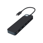 Juhtmevabad k&otilde;rvaklapid HYPER Drive Flex 5 Port USB-C Hub, Black |