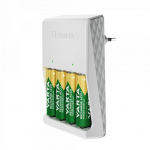 Aku Varta VARTA PLUG CHARGER 57657 + 4 x rechargeable battery R6 (AA) 2100mAh