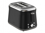 R&ouml;ster TEFAL Toaster | TT7208E0 Collection Retro | Power 850 W | Number of slots 2 | Housing material Stainless steel | Black