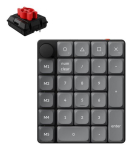 Arvuti klaviatuur Keychron  KEYCHRON K0 Max - Milk POM Red - Wireless Numpad Keyboard