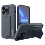 Tagakaaned Wozinsky  Wozinsky Kickstand Case silicone case with stand iPhone 13 mini navy blue