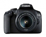 Digitaalne kaamera Canon  EOS 2000D 18-55 IS II EU26 SLR Camera Kit, Megapixel 24.1 MP, Image stabilizer, ISO 12800, Display diagonal 3.0 ", Wi-Fi, Video recording, APS-C, Black