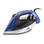 Triikrauad ETA Steam Iron | 227690000 Chloe | Steam Iron | 2600 W | Water tank capacity 350 ml | Continuous steam 40 g/min | Silver/Blue
