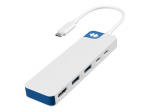 Juhtmevabad k&otilde;rvaklapid HYPER Drive Flex 5 Port USB-C Hub, Blue |