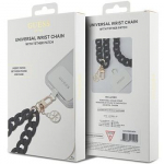S&uuml;learvuti kott Guess  GUESS hand strap GUOUCBMC4MK (Large Chain Acrylic 4G Charms) black