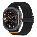 Muu Tech-Protect Tech-Protect Nylon Clasp for Samsung Galaxy Watch Ultra 47mm - Black