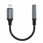 &Uuml;leminek Wozinsky Wozinsky WALJ-01 Lightning adapter - 3.5mm mini jack - black