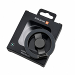 R&otilde;ngahoidja Evelatus  Magnetic Phone Metal Ring Holder Black