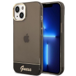 Tagakaaned Guess  Guess GUHCP14MHGCOK iPhone 14 Plus 6.7 "black / black hardcase Translucent