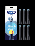 Hambahari Oral-B Replaceable toothbrush heads | iO UltimateClean | Heads | For adults | Number of brush heads included 6 | Black