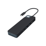 Juhtmevabad k&otilde;rvaklapid HYPER  Drive Flex 8 Port USB-C Hub, Black |