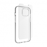 Tagakaaned Zagg ZAGG set cse + tempered glass IF DEFENCE BUNDLE for IPHONE 13 / 14 / 15 / 16e clear