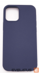 Tagakaaned Evelatus Apple iPhone 12 Pro Max Premium Silicone case Soft Touch Midnight Blue