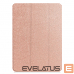 Kaaned iLike Redmi Pad SE 11 Tri-Fold Eco-Leather Stand Case Rose Gold