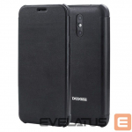 Kaaned - kaaned Doogee X10 Flip case + tempered glass