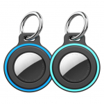 Muud kaubad Hurtel  Airtag case with spring buckle, set of 2 - black
