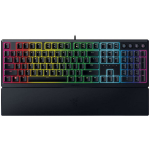 Arvuti klaviatuur Razer Razer Ornata V3, Mecha-membrane switches, 10 Razer Chroma RGB Lighting Zones, 1000 Hz Ultrapolling, Backlit keys, UV coated ABS Keycaps, Soft-touch wrist rest"