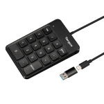 Arvuti klaviatuur Targus USB Wired Keypad, Black
